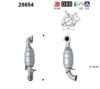 PEUGE 1706F6 Catalytic Converter